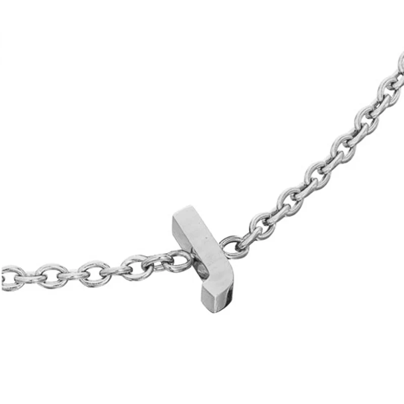 Birthstone & Little Luxe Letter Bracelet (Silver) - Image 24