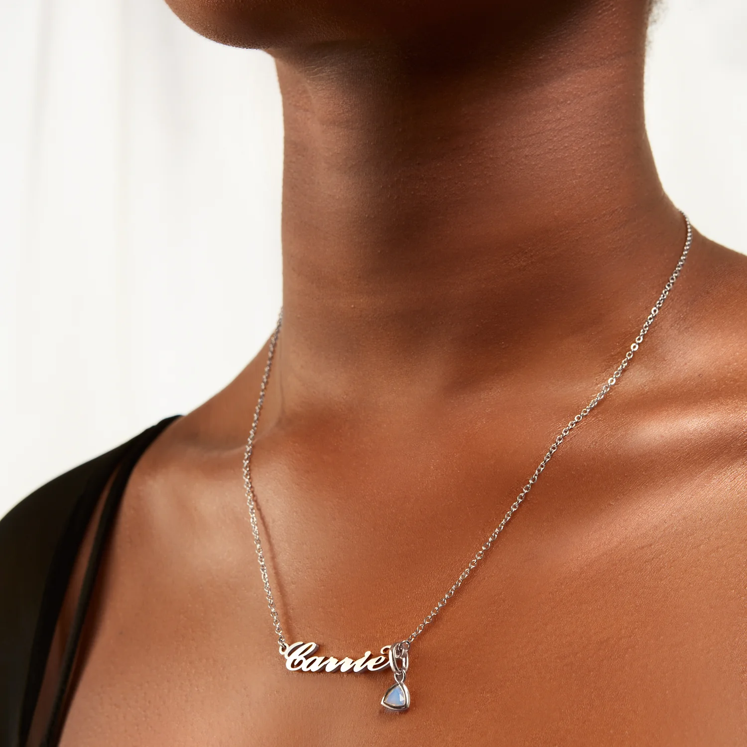 Carrie Name Necklace (Silver) - Image 3