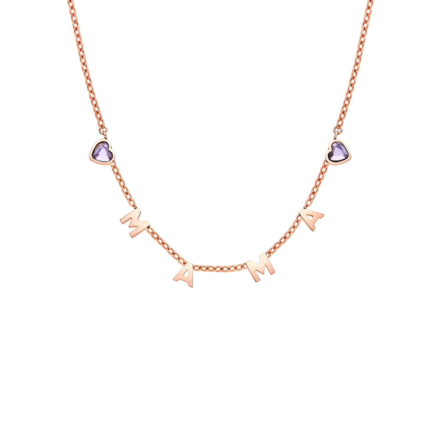 Made Mine Name Necklace (Rose Gold) - Image 13