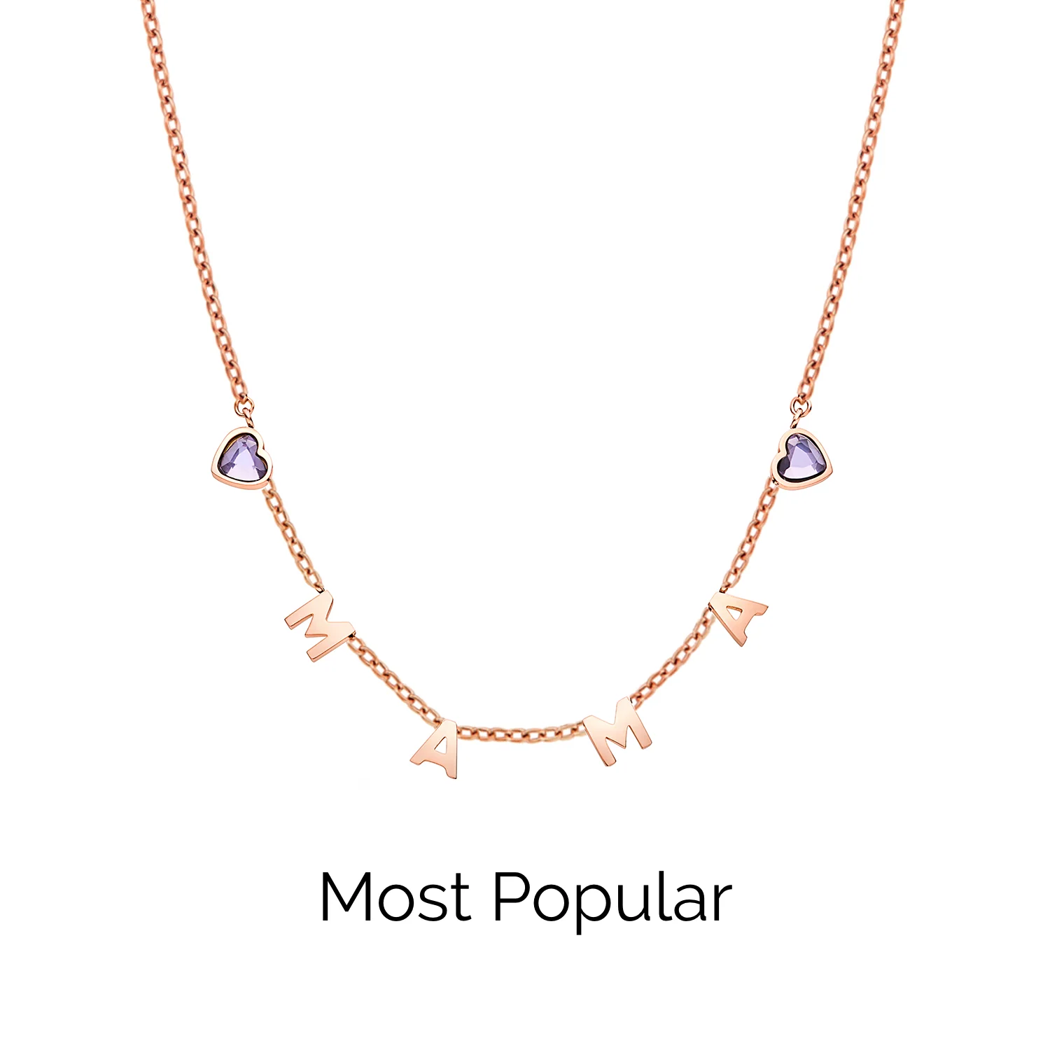 Made Mine Name Necklace (Rose Gold) - Image 14