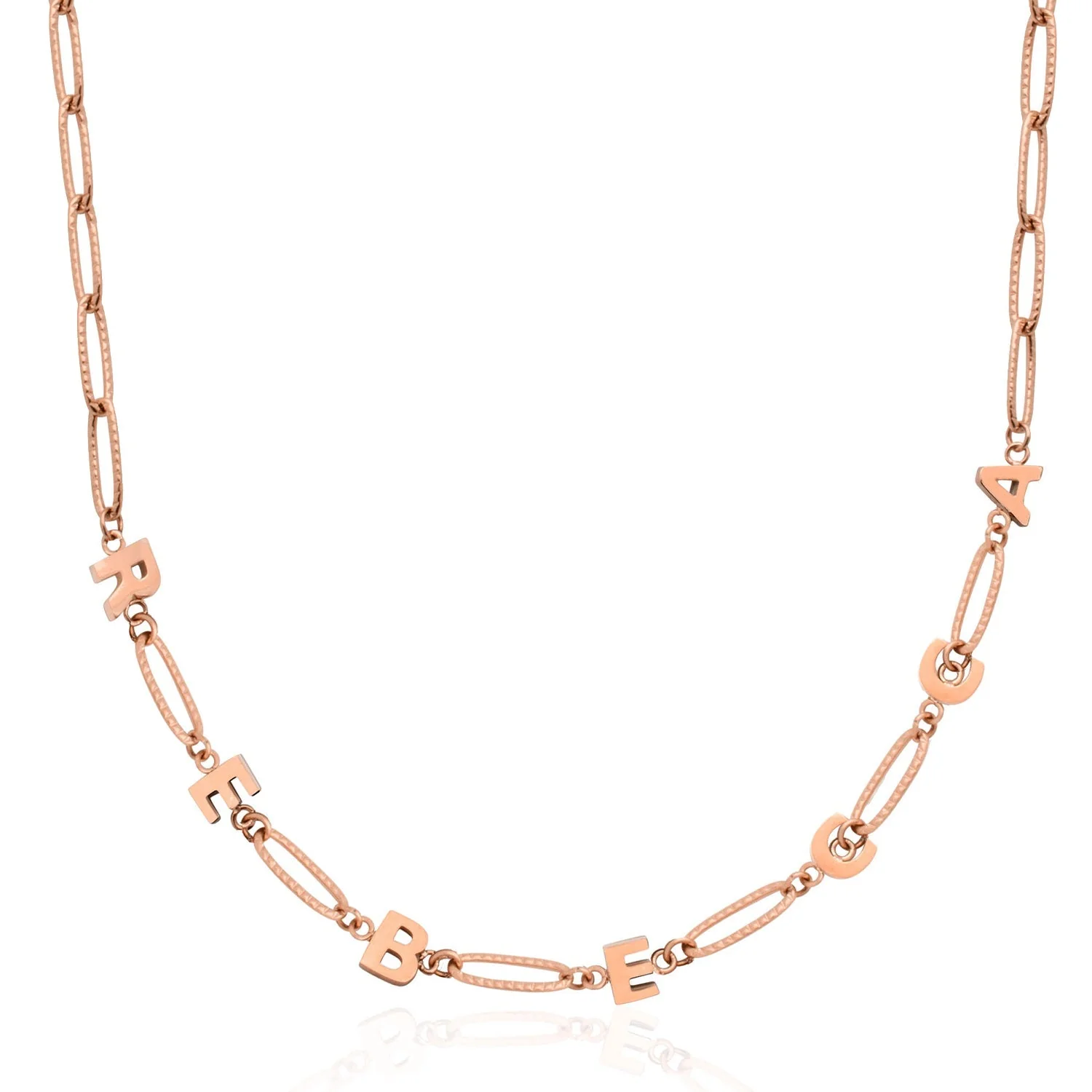 Made Mine Name Necklace (Rose Gold) - Image 7