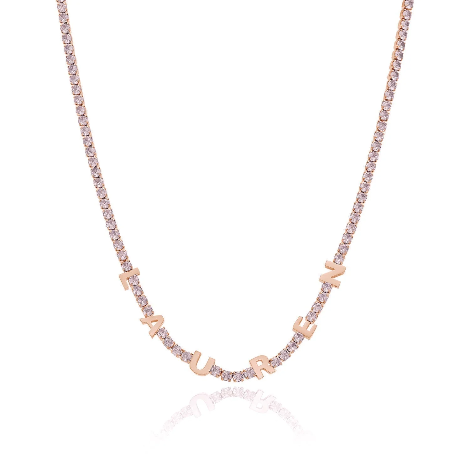 Made Mine Name Necklace (Rose Gold) - Image 8
