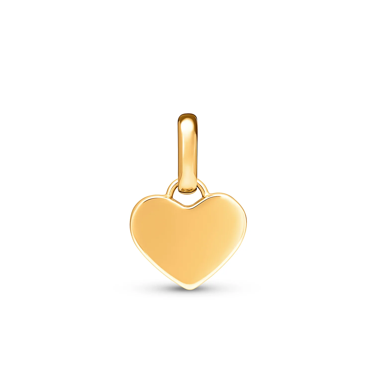Green Quartz Heart Pendant (Gold) - Image 8