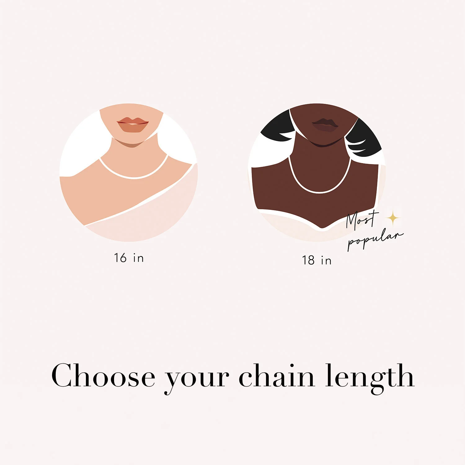 Heart Curb Chain Necklace (Gold) - Image 8