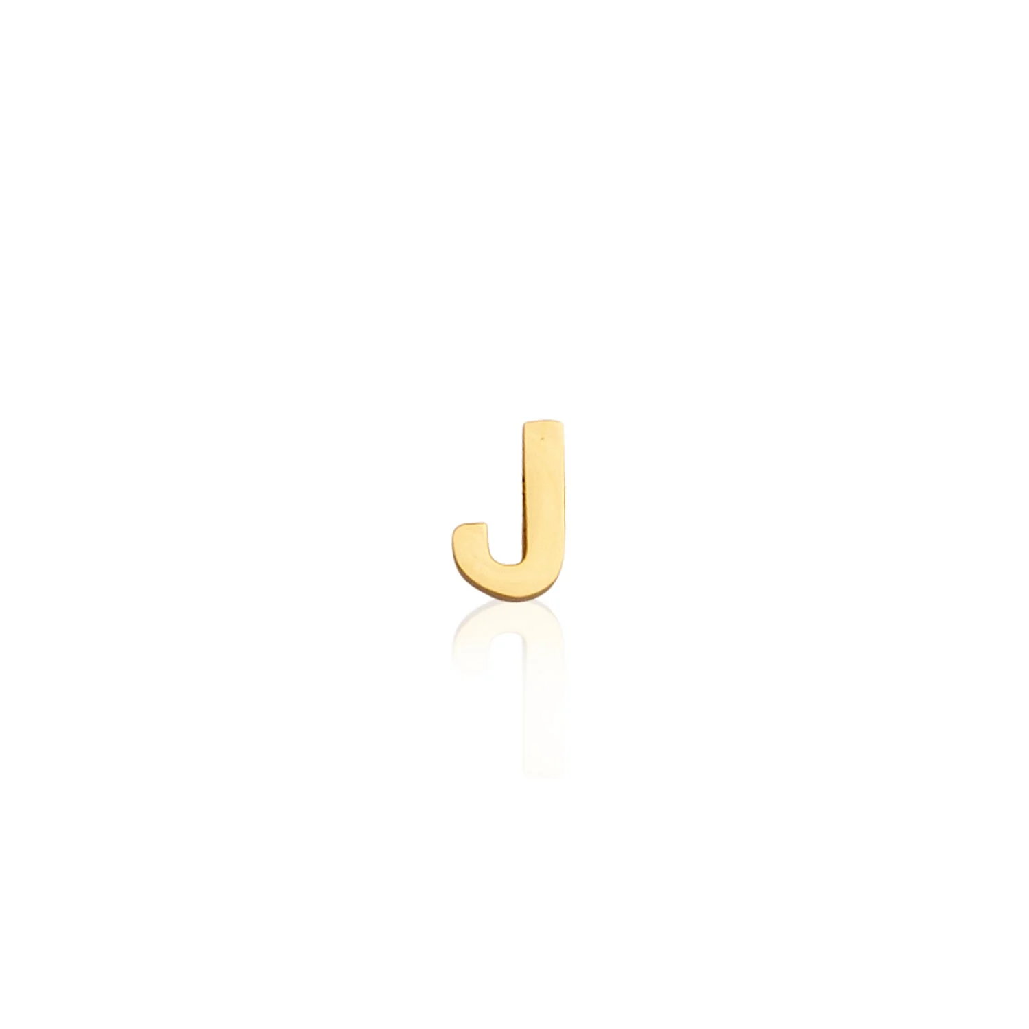 Mini Letter Sphere Chain Necklace (Gold) - Image 18