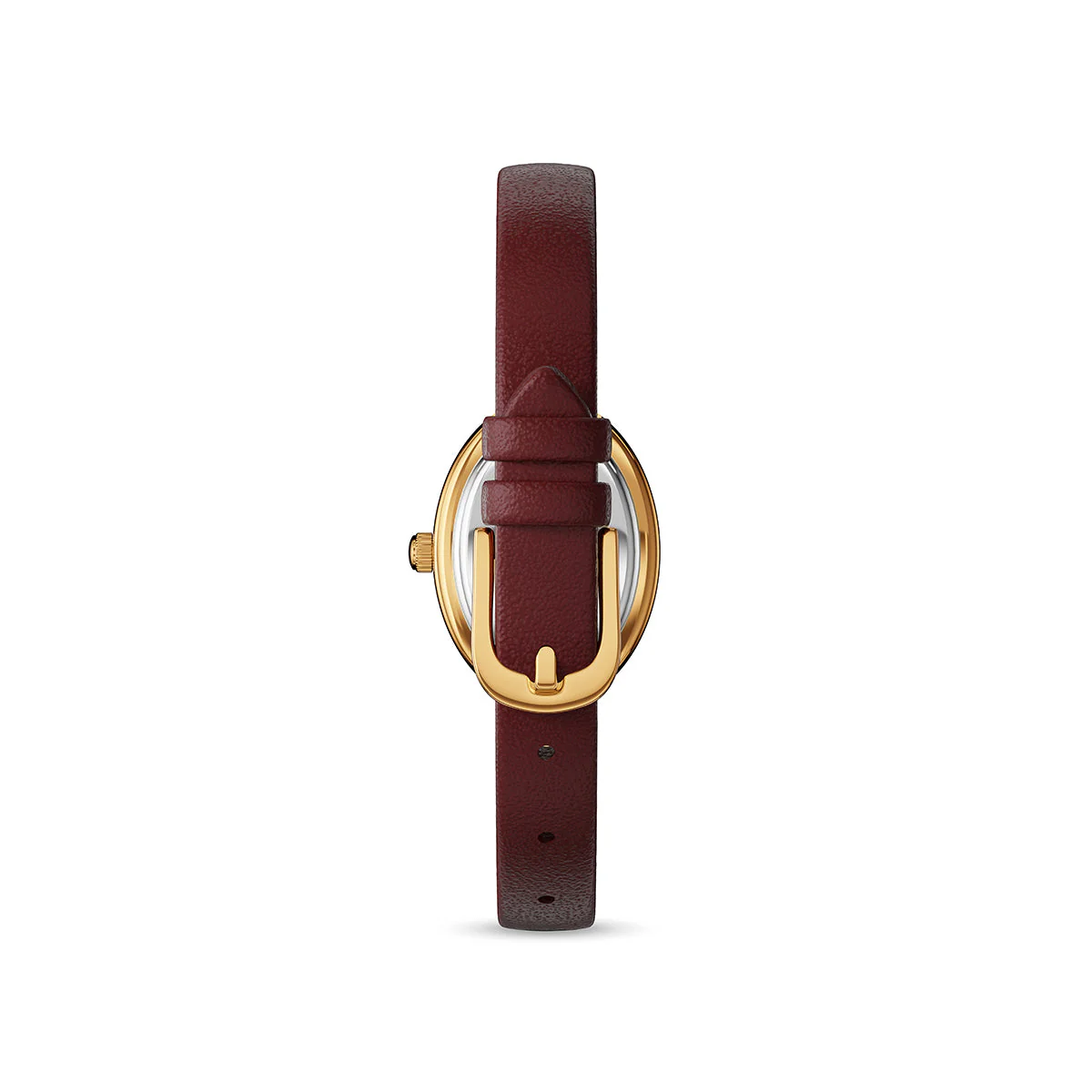 Monroe Burgundy Leather Watch - Image 6