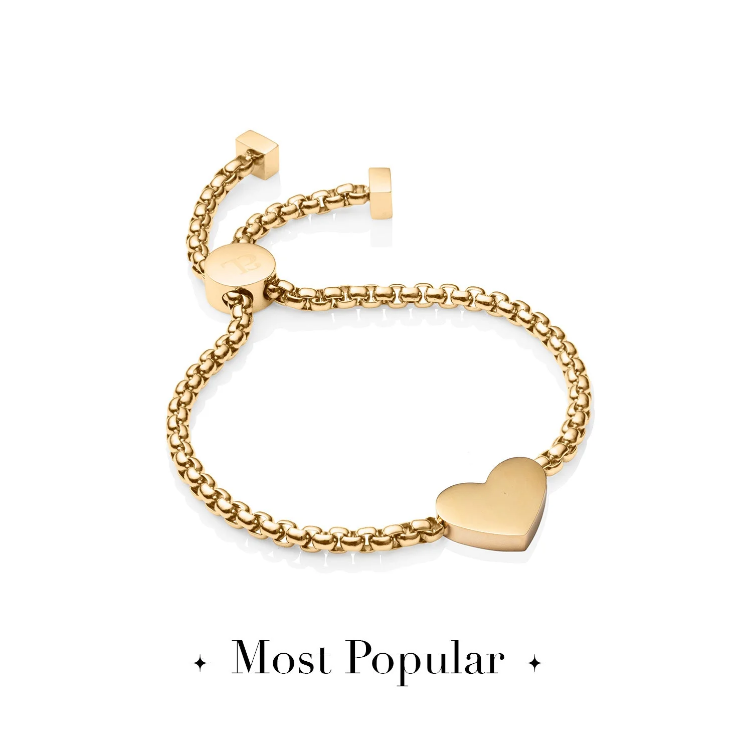 Personalize Heart Bracelet (Gold) - Image 7