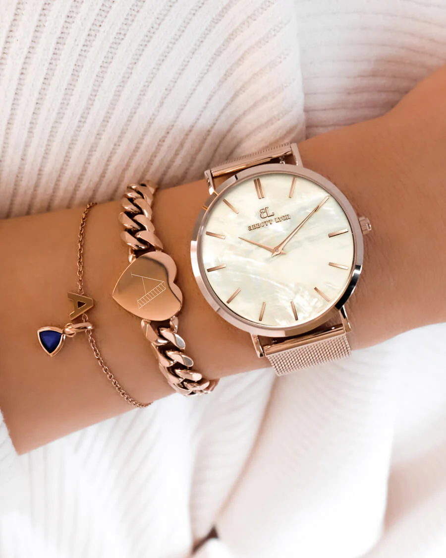 Initial Bracelet (Rose Gold) - Image 3