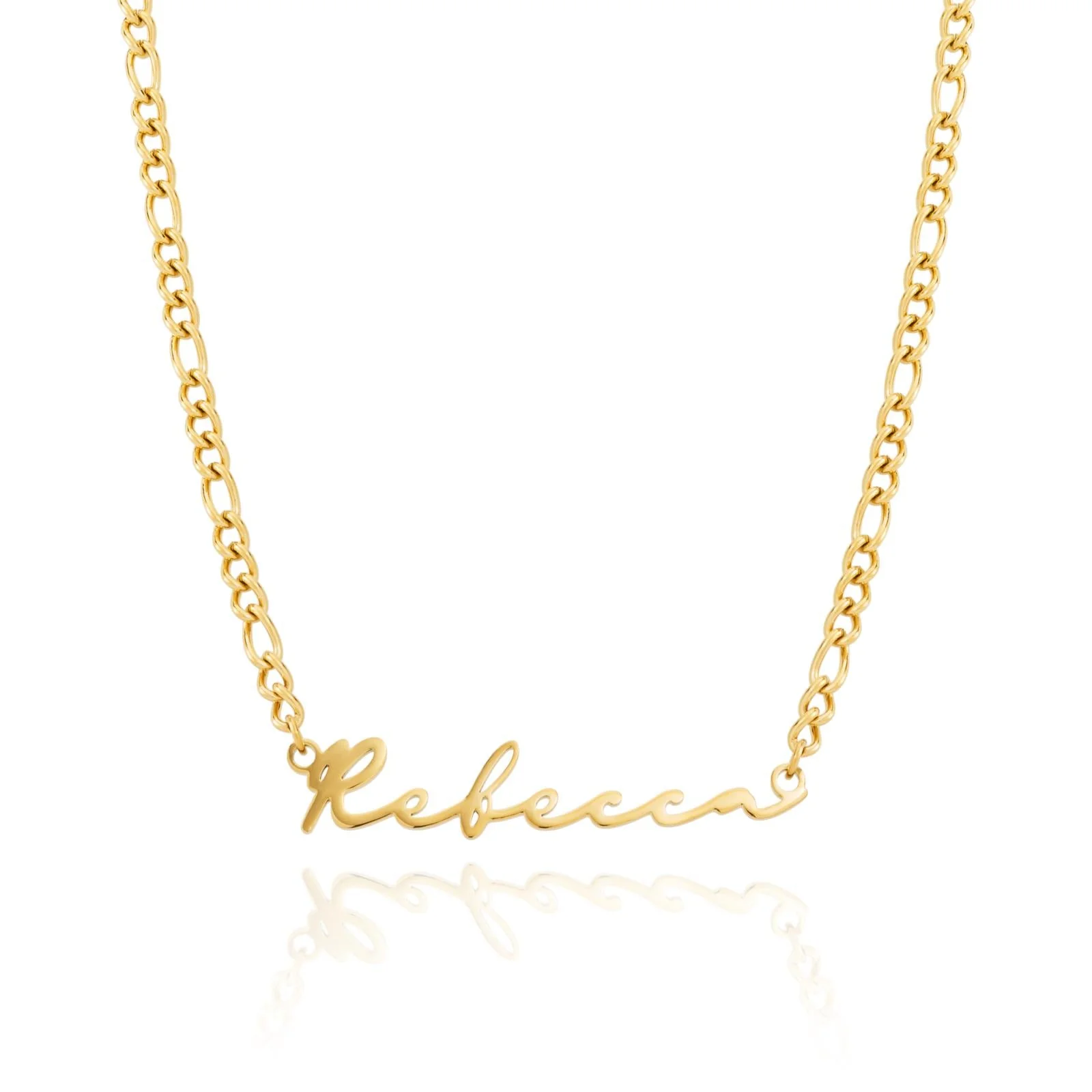 Signature Name Necklace (Gold) - Image 16