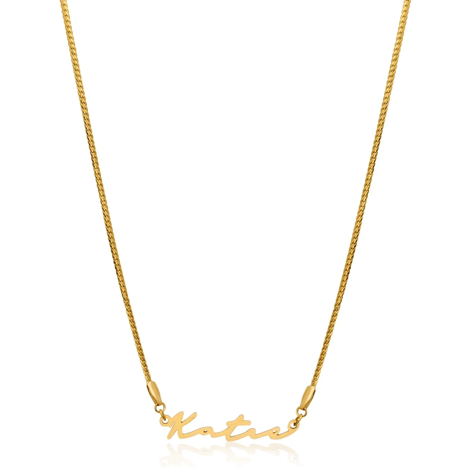 Signature Name Necklace (Gold) - Image 22
