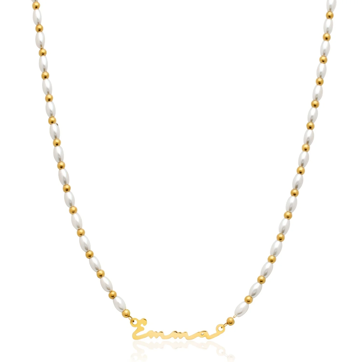 Signature Name Necklace (Gold) - Image 23