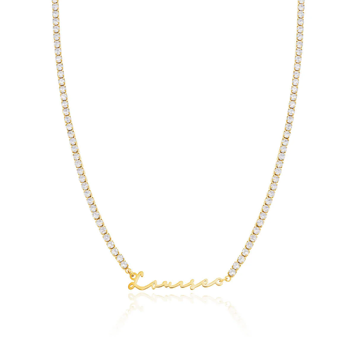 Signature Name Necklace (Gold) - Image 28