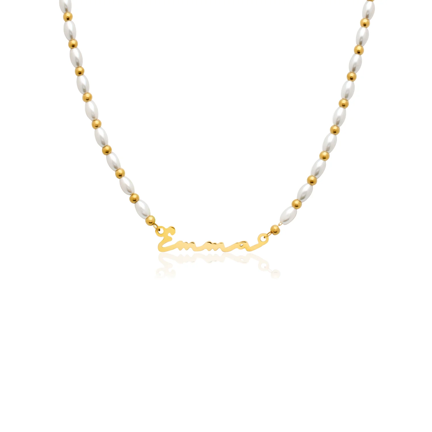 Signature Name Necklace (Gold) - Image 41