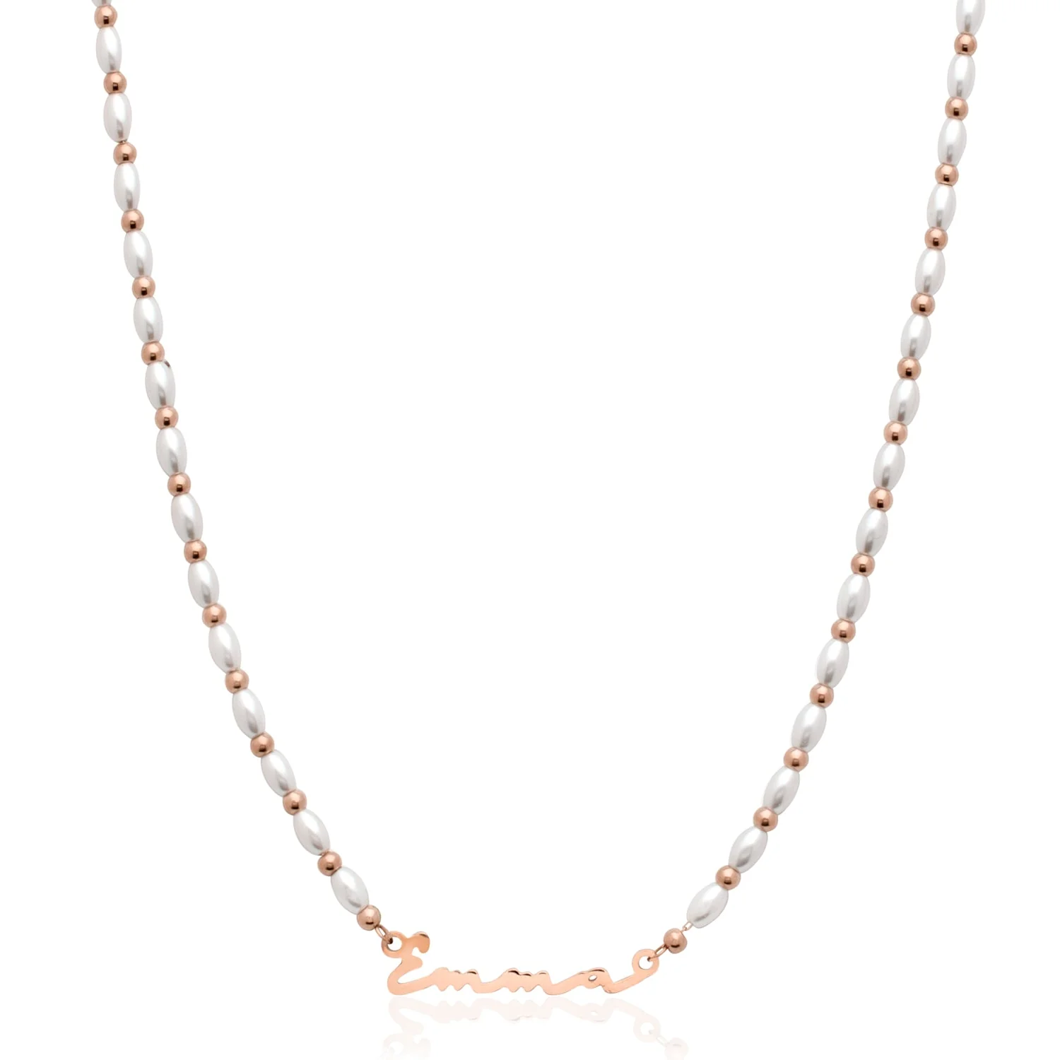 Signature Name Necklace (Rose Gold) - Image 13