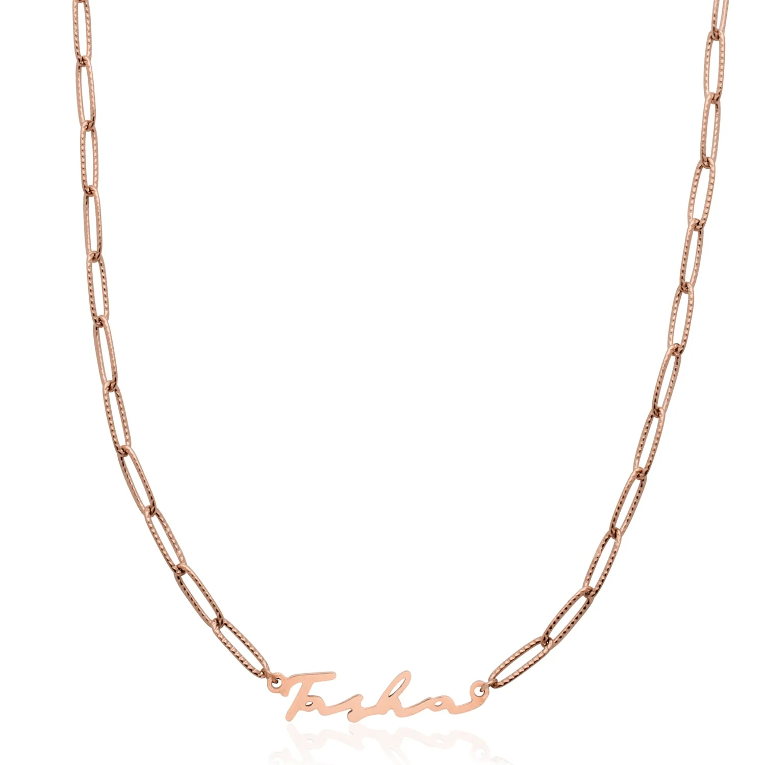 Signature Name Necklace (Rose Gold) - Image 14
