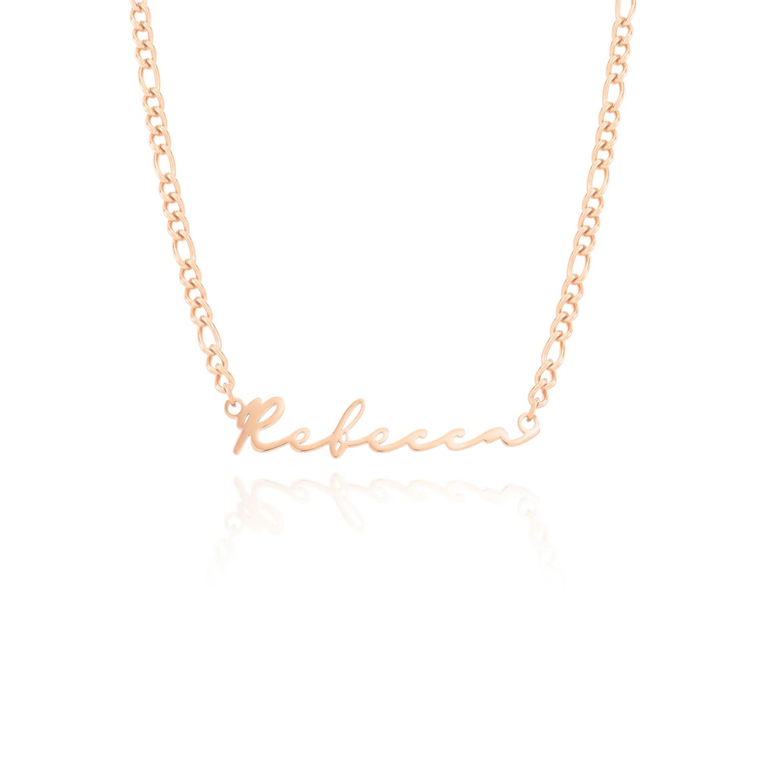 Signature Name Necklace (Rose Gold) - Image 21