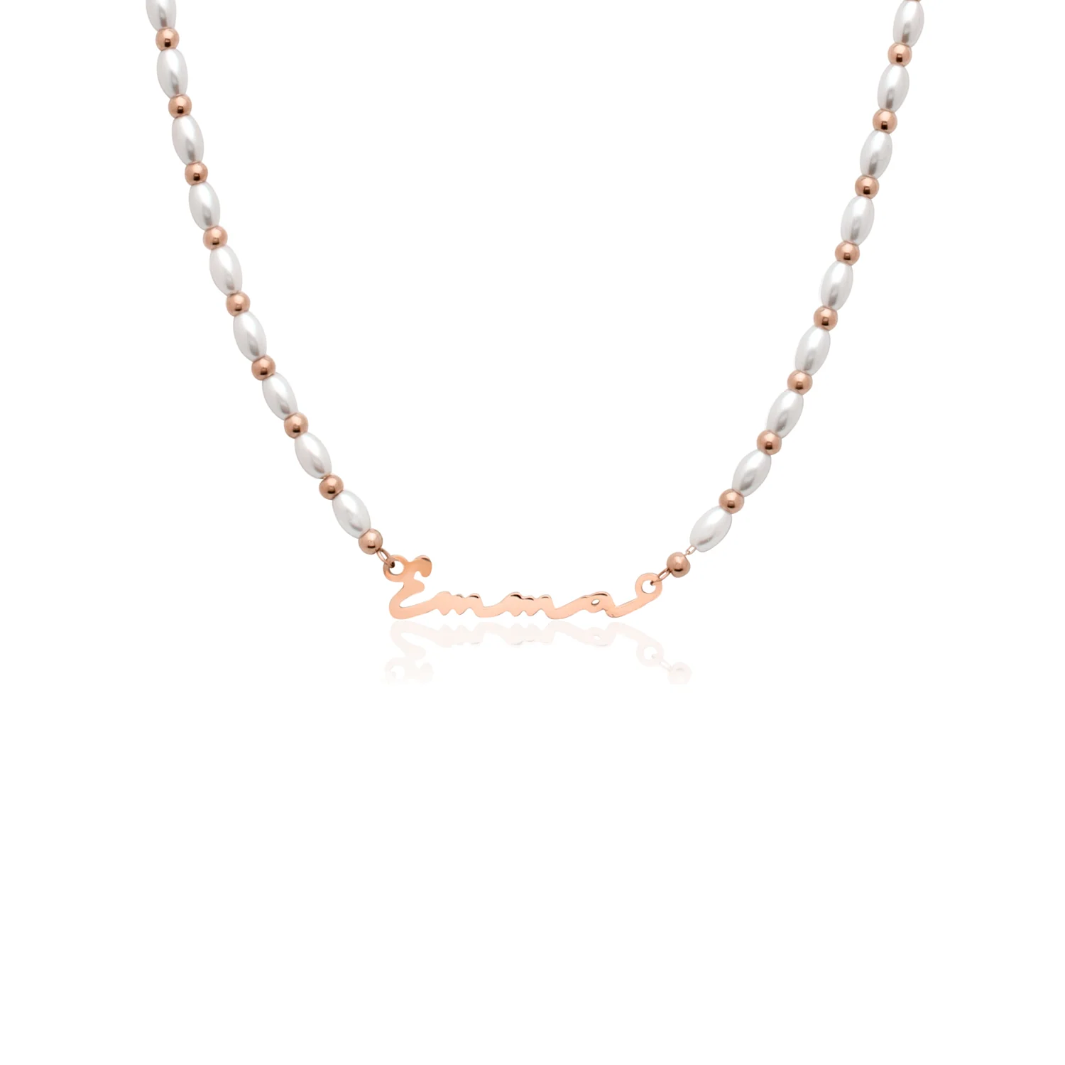 Signature Name Necklace (Rose Gold) - Image 27