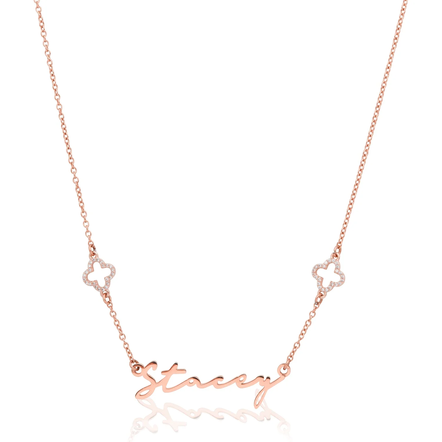 Signature Name Necklace (Rose Gold) - Image 7