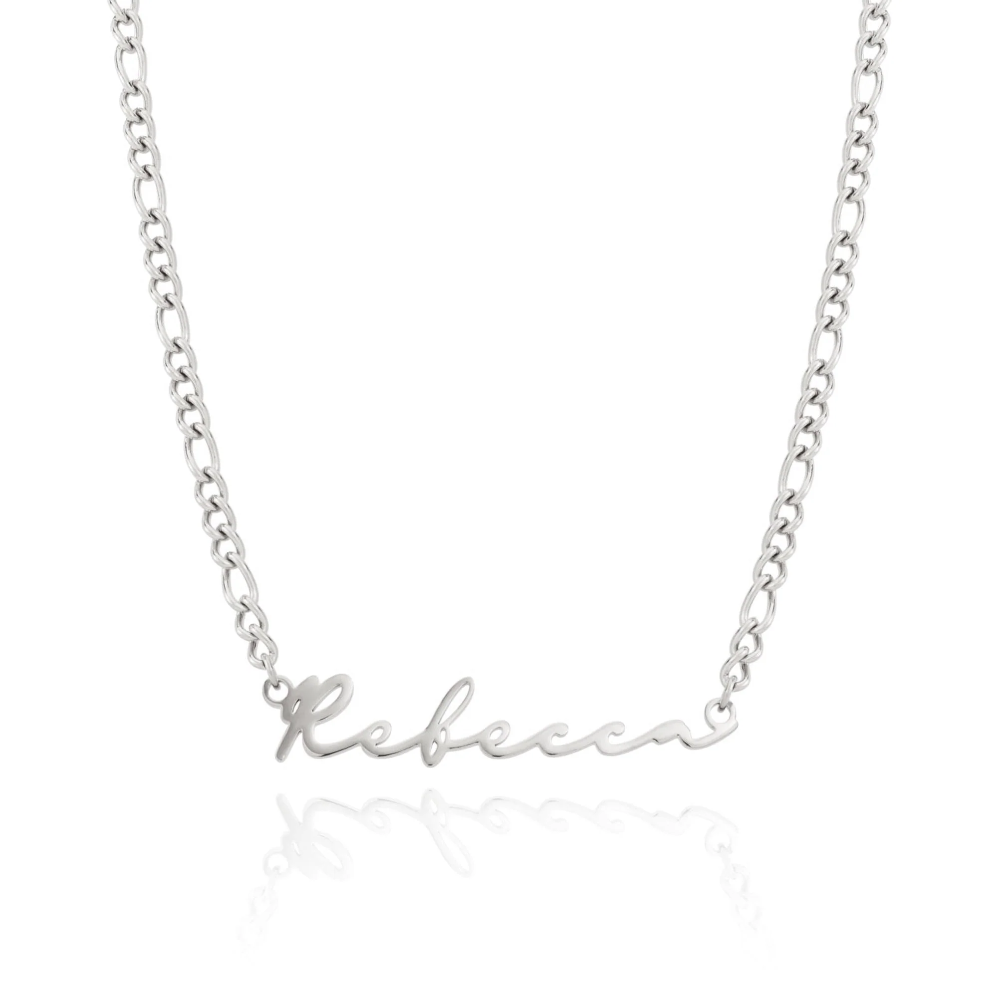 Signature Name Necklace (Silver) - Image 12