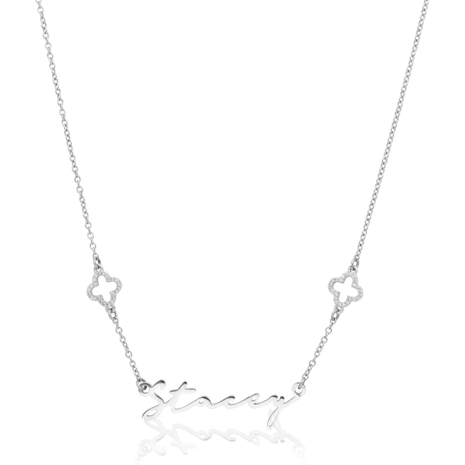 Signature Name Necklace (Silver) - Image 17