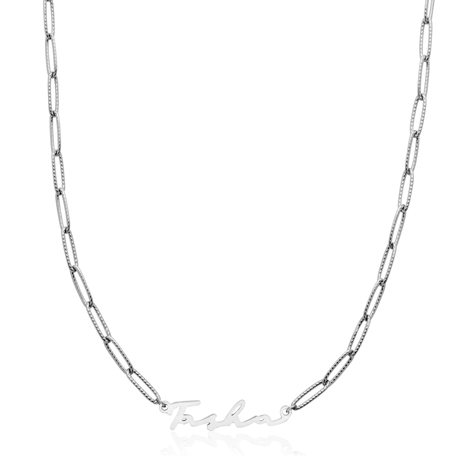 Signature Name Necklace (Silver) - Image 20