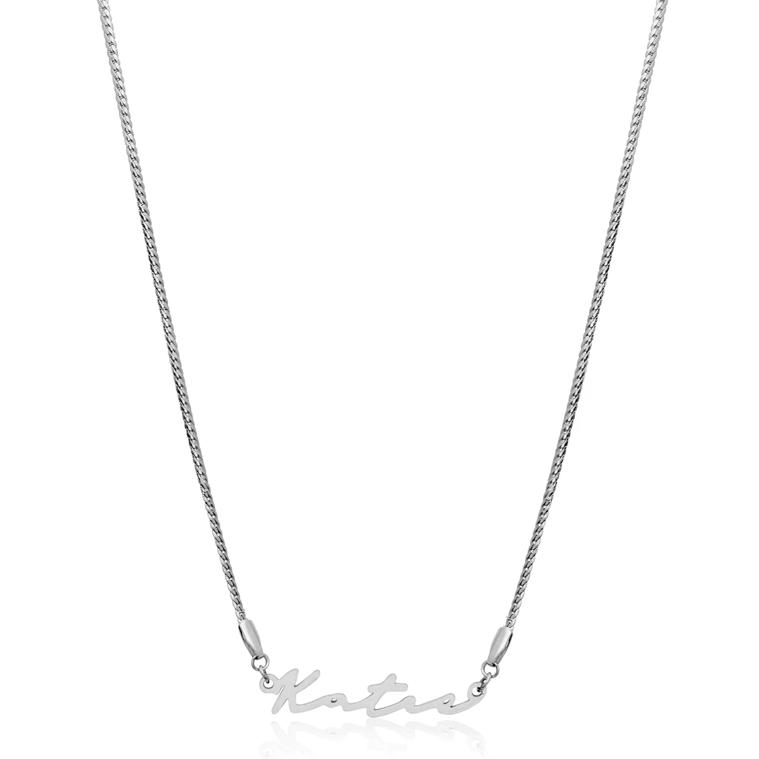 Signature Name Necklace (Silver) - Image 21