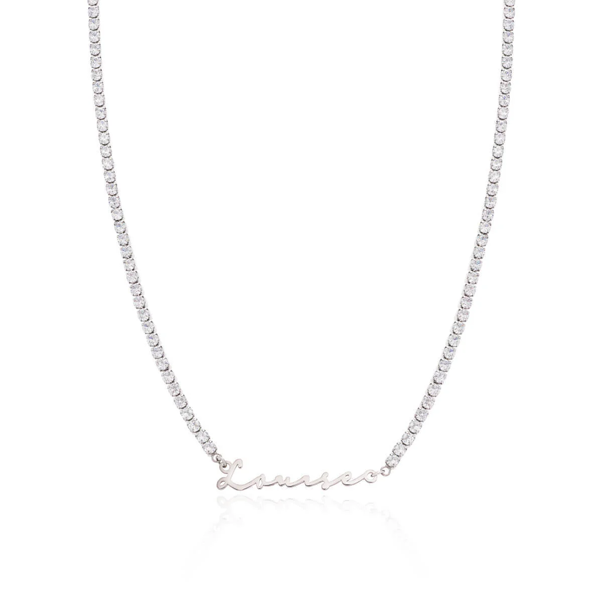 Signature Name Necklace (Silver) - Image 22