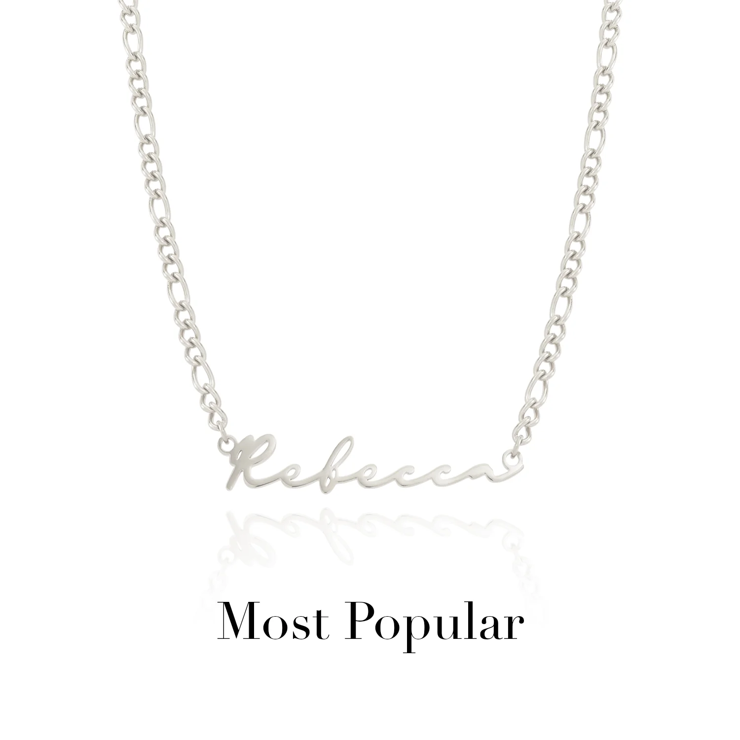 Signature Name Necklace (Silver) - Image 29