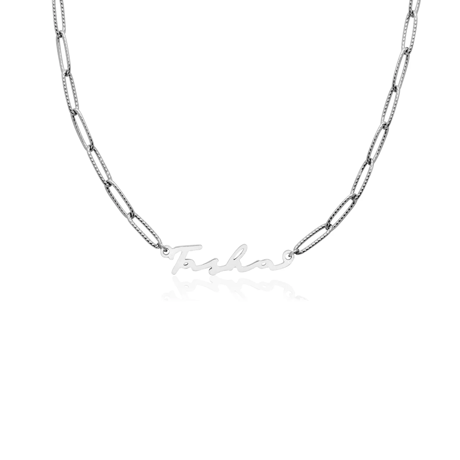 Signature Name Necklace (Silver) - Image 33
