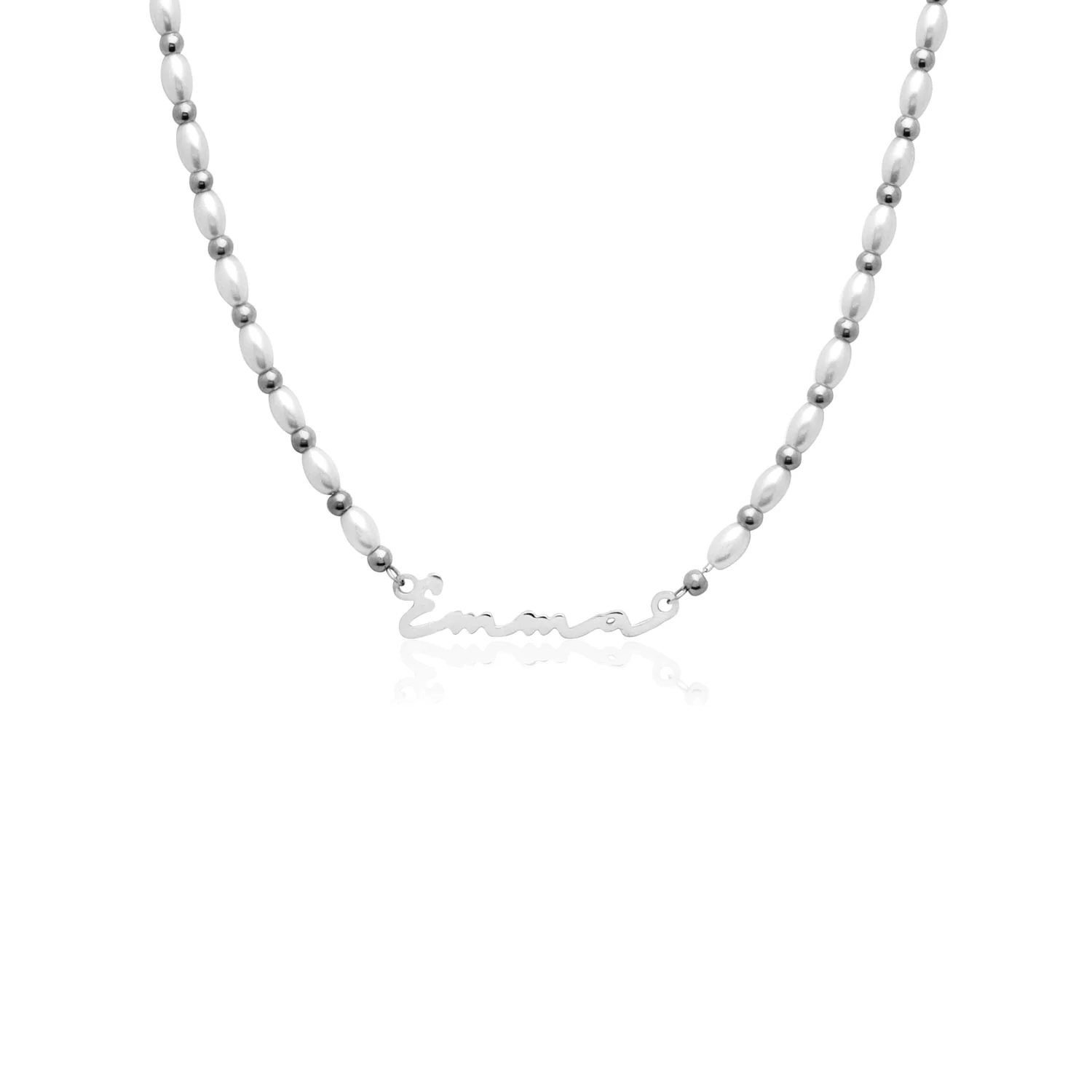 Signature Name Necklace (Silver) - Image 35