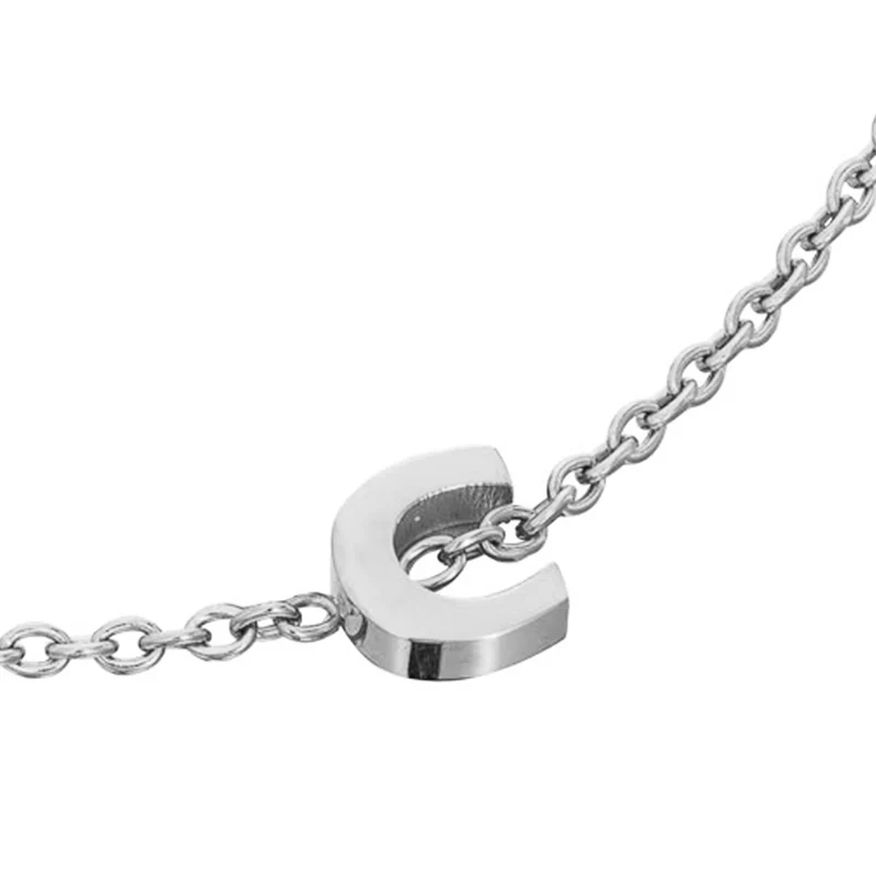 Initial Bracelet (Silver) - Image 6