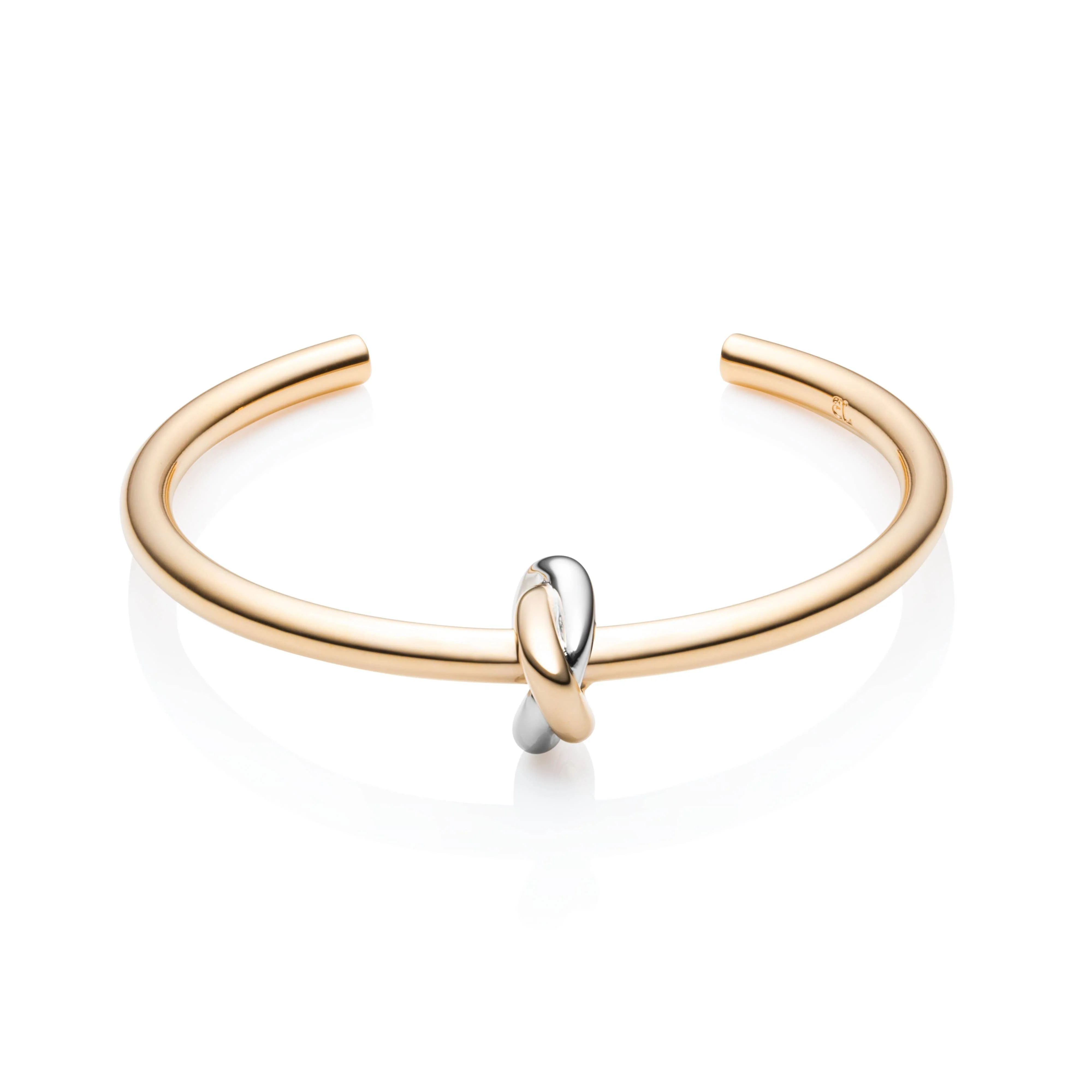 Sports Luxe Watch & Knot Bangle Set (Gold) - Image 4
