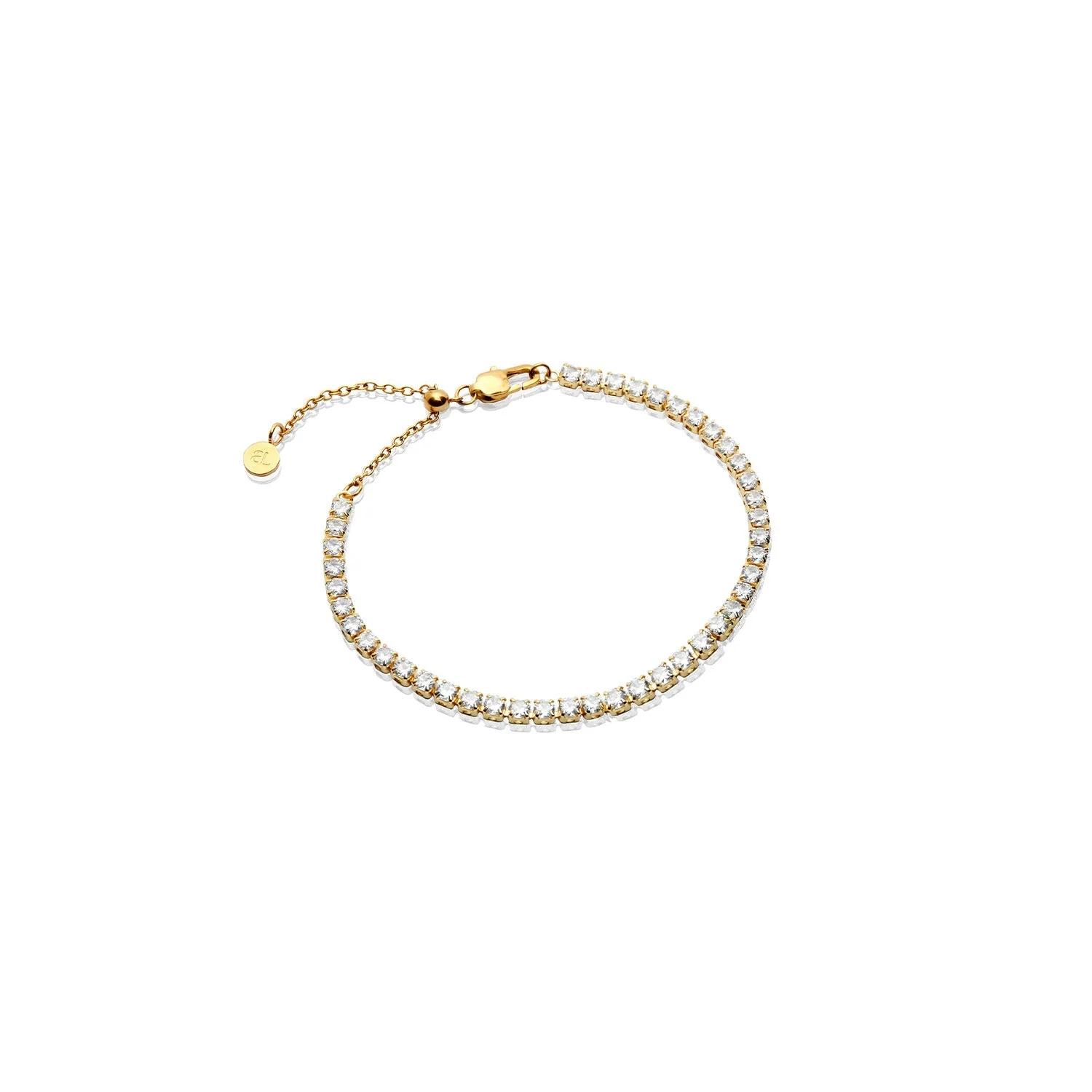 Tennis Bracelet (Gold) - Image 7